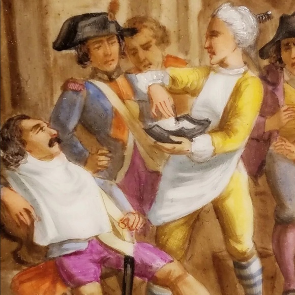 *SOLD*Antique French Porcelain Plate - Picture 4 of 6